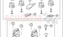 Accessory Roof Rack Mounting Kits (Canoe Carrier) ((V) FROMAA000001)