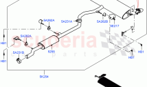 Rear Exhaust System (2.0L AJ20P4 Petrol High PTA, Halewood (UK), With 3rd Row Doub&hellip;