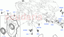 Cylinder Block And Plugs (Solihull Plant Build) (2.0L I4 DSL HIGH DOHC AJ200, 2.0L&hellip;