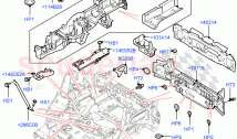 Floor Pan - Centre And Rear