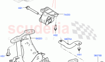 Transmission Mounting (3.0L AJ20D6 Diesel High) ((V) FROMLA000001)