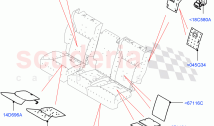 Rear Seat Pads/Valances & Heating (Heating) (60/40 Load Through With Slide)