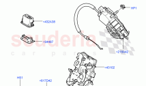 Luggage Compt/Tailgte Lock Controls (Solihull Plant Build) ((V) FROMHA000001)