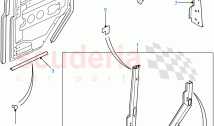 Rear Side Door Frame (Crew Cab Pick Up, 110