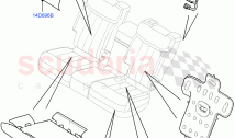 Rear Seat Pads/Valances & Heating (Heating) (40/20/40 Super Slouch Rear Seat)