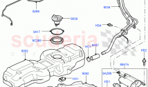 Fuel Tank & Related Parts (3.0L DOHC GDI SC V6 PETROL) ((V) FROMEA000001)