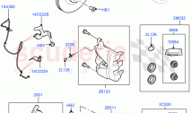 Front Brake Discs And Calipers (Halewood (UK), Disc And Caliper Size-Frt 18/RR 17,&hellip;