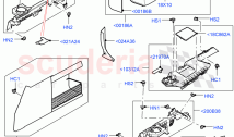 Side Trim (Luggage Compartment) (With 60/40 Power Fold Thru Rr Seat)