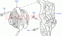 Alternator And Mountings (3.0 V6 Diesel)