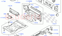 Floor Pan - Centre And Rear