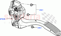 Accelerator/Injection Pump Controls (2.0L 16V TIVCT T/C 240PS Petrol, Itatiaia (Br&hellip;