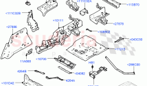 Floor Pan - Centre And Rear