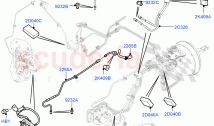Front Brake Pipes (3.0 V6 Diesel Electric Hybrid Eng, 8 Speed Auto Trans ZF 8HP70 &hellip;