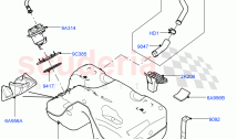 Fuel Tank & Related Parts (2.0L 16V TIVCT T/C Gen2 Petrol, Halewood (UK), 2.0L 16V&hellip;