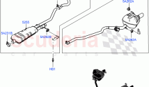 Rear Exhaust System (2.0L I4 Mid DOHC AJ200 Petrol, Changsu (China), With 7 Seat C&hellip;