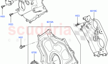 Timing Gear Covers (5.0L P AJ133 DOHC CDA S/C Enhanced) ((V) FROMKA000001)