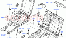 Rear Seat Base (Halewood (UK), 60/40 Load Through With Slide) ((V) TOKH999999)
