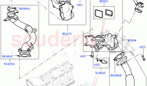 Exhaust Gas Recirculation (Low Pressure EGR) (2.0L I4 DSL HIGH DOHC AJ200, EU6 + D&hellip;