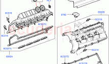 Cylinder Head Cover (5.0L P AJ133 DOHC CDA S/C Enhanced, 5.0 Petrol AJ133 DOHC CDA&hellip;