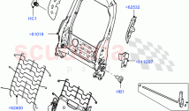 Front Seat Back (Side Seats) (Standard Wheelbase)