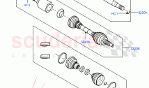 Drive Shaft - Front Axle Drive (Nitra Plant Build, Driveshaft) ((V) FROMK2000001, &hellip;