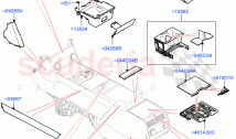 Console - Floor (External Components) (Long Wheelbase, Less 3rd Row Rear Seat)