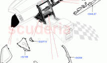 Instrument Panel (Solihull Plant Build, Lower, External Components) ((V) FROMHA000&hellip;
