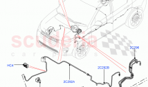 Front Brake Pipes (LHD, Halewood (UK)) ((V) TOKH999999)