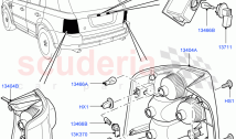 Rear Lamps ((V) TO9A999999)
