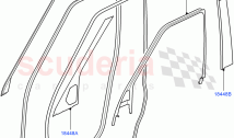 Front Doors, Hinges & Weatherstrips (Finisher And Seals) ((V) TO9A999999)