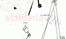 Rear Seat Belts (With 3rd Row Double Seat)