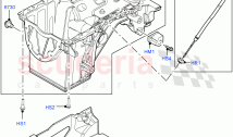 Oil Pan/Oil Level Indicator (2.0L AJ200P Hi PHEV) ((V) FROMMA000001)