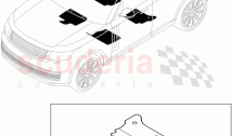 Floor Trim (Floor Mats) (FLOOR MAT - SVO BESPOKE PREM, Front Floor Carpet Mats, Fr&hellip;