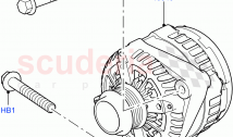 Alternator And Mountings (3.0 V6 D Gen2 Twin Turbo)