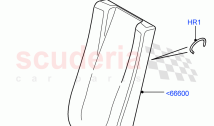 Rear Seat Covers (Row 3) (With 7 Seat Configuration) ((V) FROMAA000001)