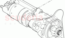 Starter Motor (1.5L AJ20P3 Petrol High PHEV, Halewood (UK), 1.5L AJ20P3 Petrol Hig&hellip;