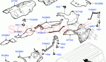 Splash And Heat Shields (Middle And Rear Section)