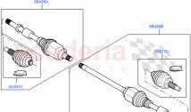 Drive Shaft - Rear Axle Drive (1.5L AJ20P3 Petrol High PHEV, Halewood (UK), All Wh&hellip;