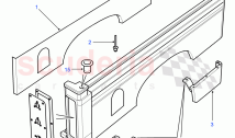 Rear Body Lower - Inner Panels (High Capacity Pick Up, 110