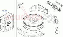 Accessory Wheels (Tyre Repair Kit, Spare wheel kit) (Itatiaia (Brazil))