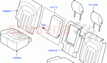 Rear Seat Covers (Standard Wheelbase, Taurus Leather/Robust Woven Textile, 60/40 L&hellip;
