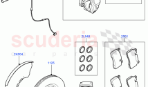Front Brake Discs And Calipers (3.0L DOHC GDI SC V6 PETROL, Engine Power Source - &hellip;