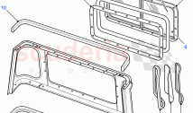Cab Body Panel Rear (Chassis Cab, 110