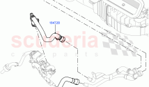 Heater Hoses (Solihull Plant Build) (3.0 V6 D Gen2 Mono Turbo, With Fuel Fired Hea&hellip;