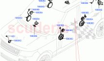 Speakers (Long Wheelbase, Super Premium Audio 2500 W) ((V) FROMJA000001)