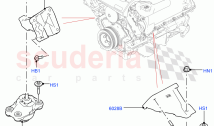 Engine Mounting (Nitra Plant Build) (3.0L DOHC GDI SC V6 PETROL) ((V) FROMK2000001&hellip;