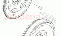 Flywheel (2.0L AJ20D4 Diesel Mid PTA, Halewood (UK), 2.0L AJ20D4 Diesel LF PTA, 2.&hellip;