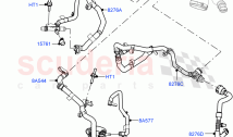 Cooling System Pipes And Hoses (Intercooler) (3.0L AJ20P6 Petrol High)