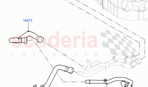Heater Hoses (Front) (5.0 Petrol AJ133 DOHC CDA, Less Auxiliary Coolant Pumps, 5.0&hellip;