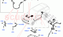 Battery Cables And Horn
